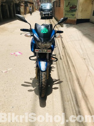 TVS Apache RTR Matte Blue 2017